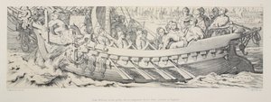 Duke William, in His Galley, and Accompanied by His Fleet, Crosses to England, from 